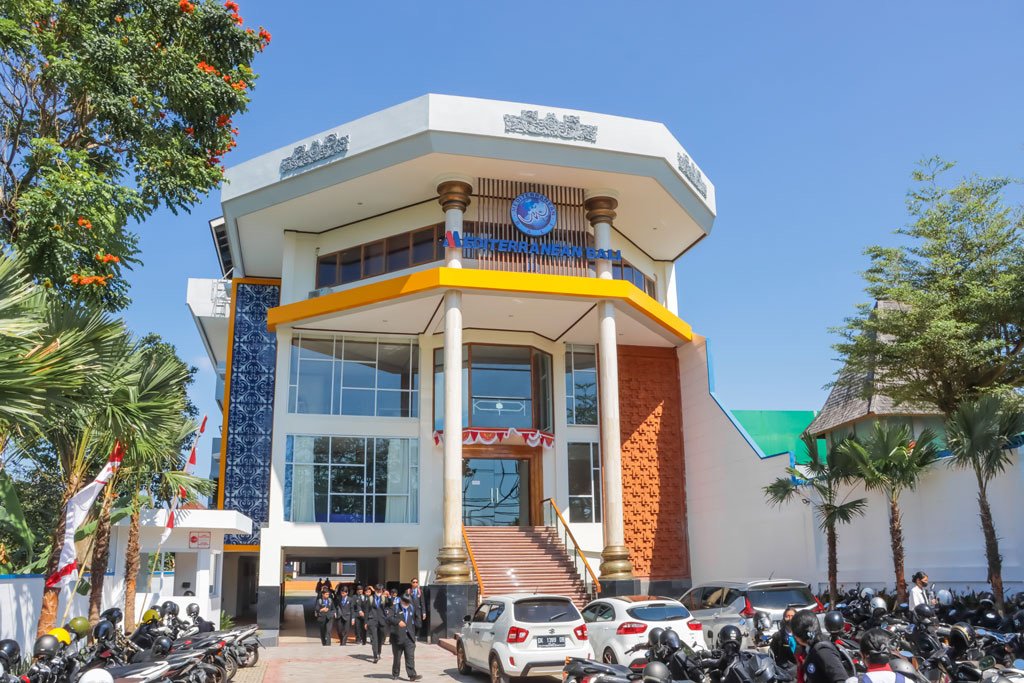 Mediterranean Bali training centre building